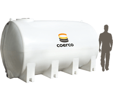 Free standing Liquid fertiliser transport tanks