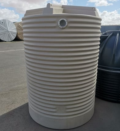 Coerco Corrugated Water Tank showing Overflow-1