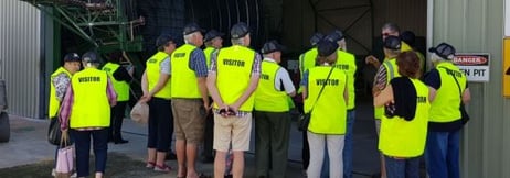 Coerco Visitors for Wattle Week