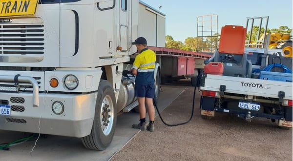 Coerco's self contained diesel cartage tank