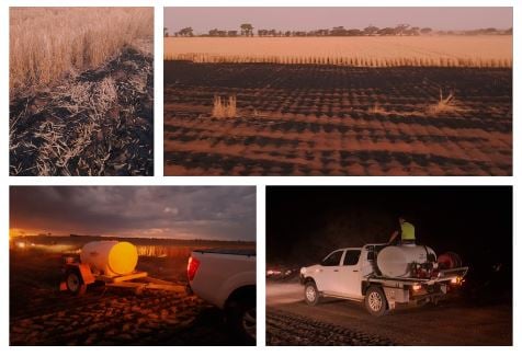 Dalwallinu Bushfires and Coerco Firefighters 2018