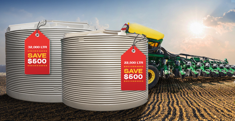 End this Financial Year with Coerco’s Massive Water Tank Offer!